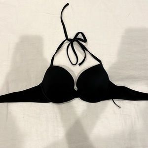 NWOT Black Bikini Top!
